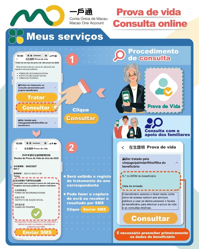 【Meus Serviços】Prova de vida consulta online